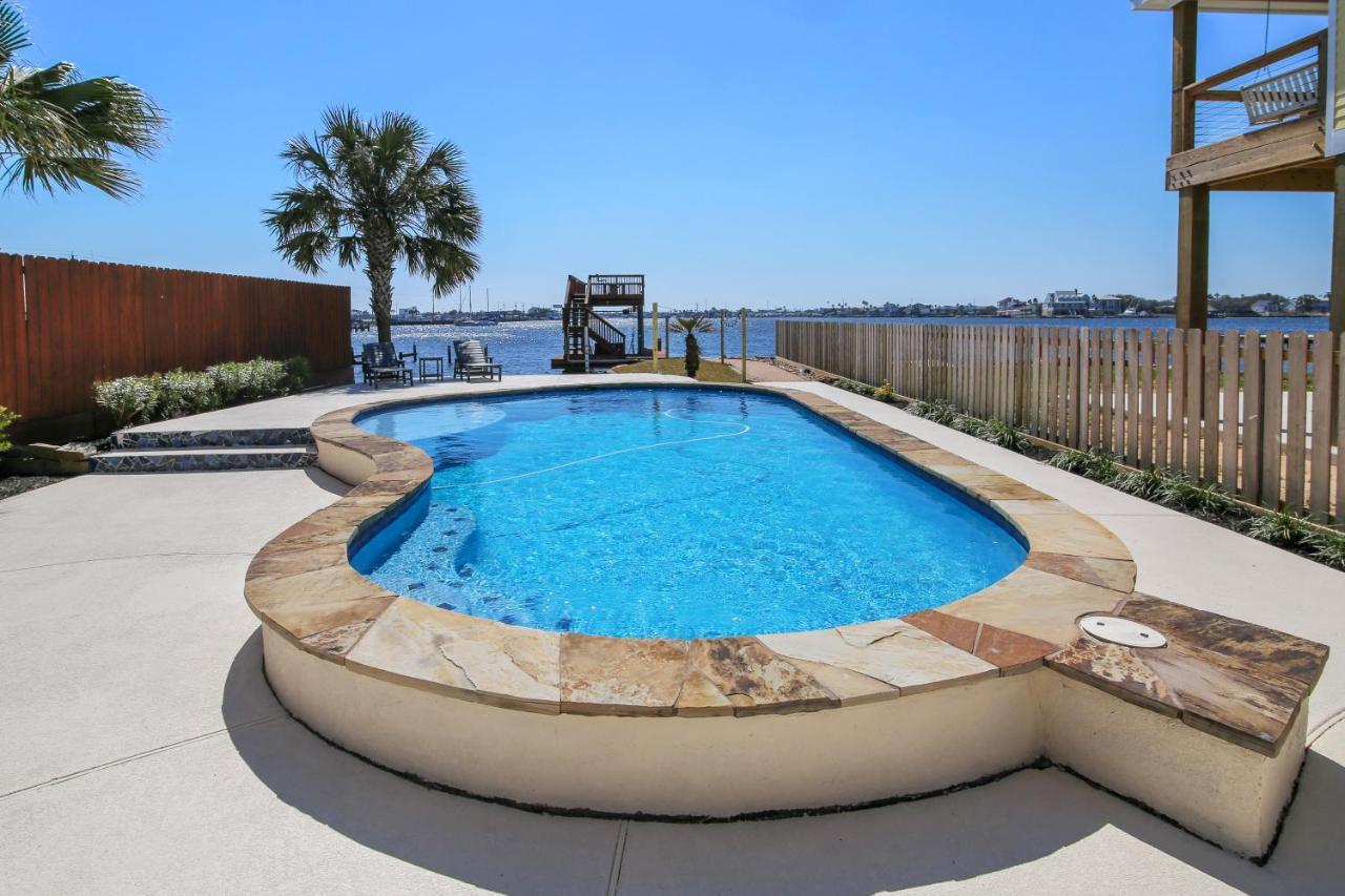Pool Days And Dock Nights Villa Galveston Eksteriør bilde