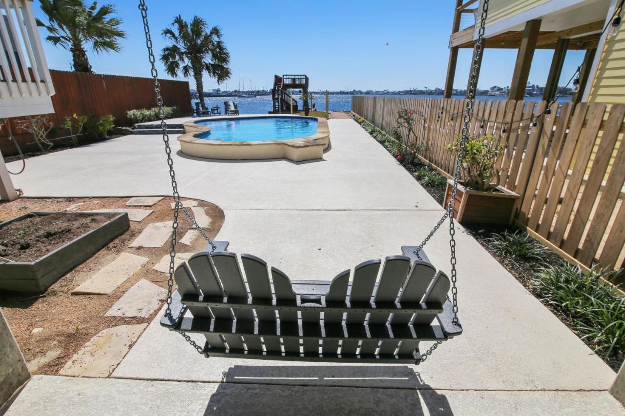 Pool Days And Dock Nights Villa Galveston Eksteriør bilde